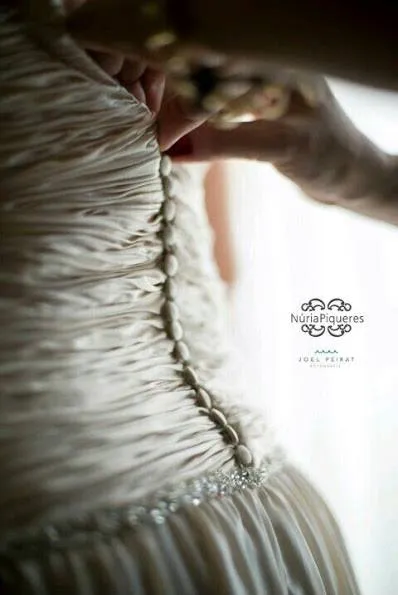 Drapeado - Detalle 2 del vestido de novia