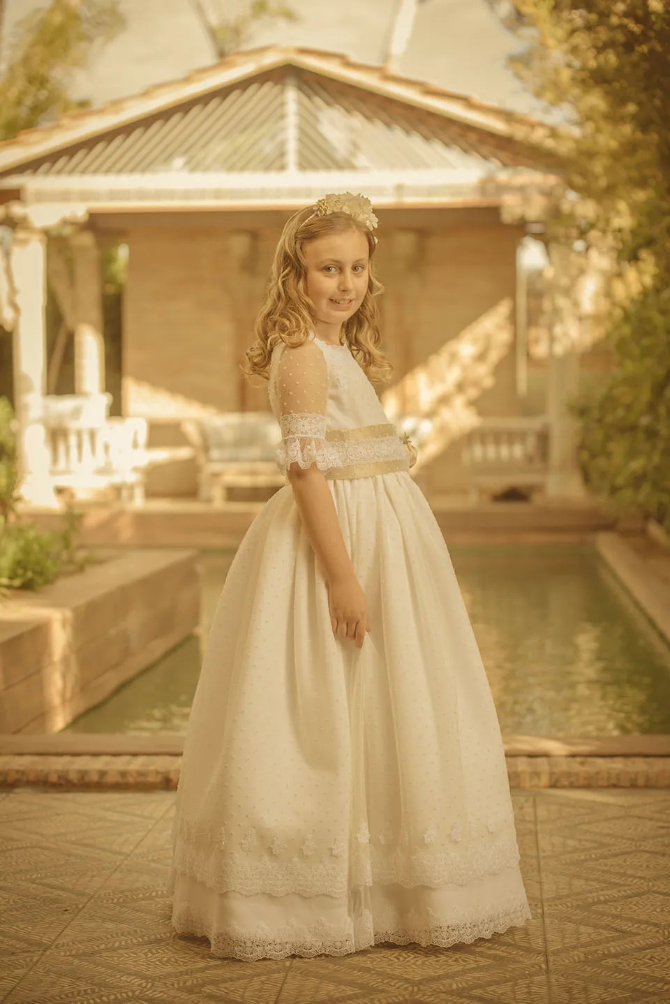 Claudia - Detalle 4 del vestido de comunión