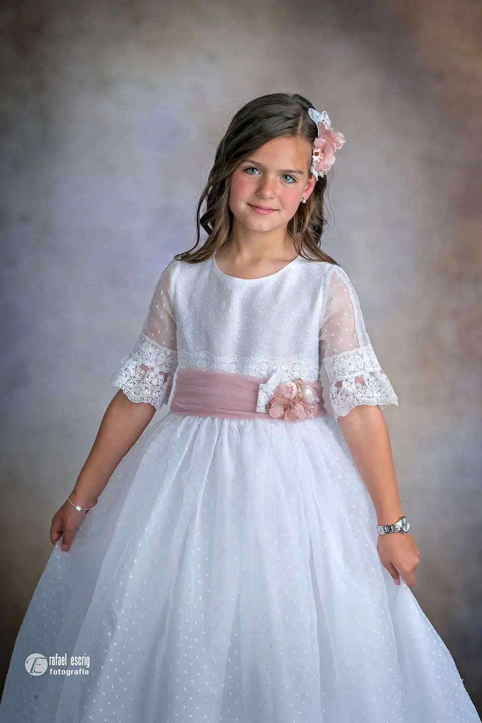 Laia - Detalle 1 del vestido de comunión