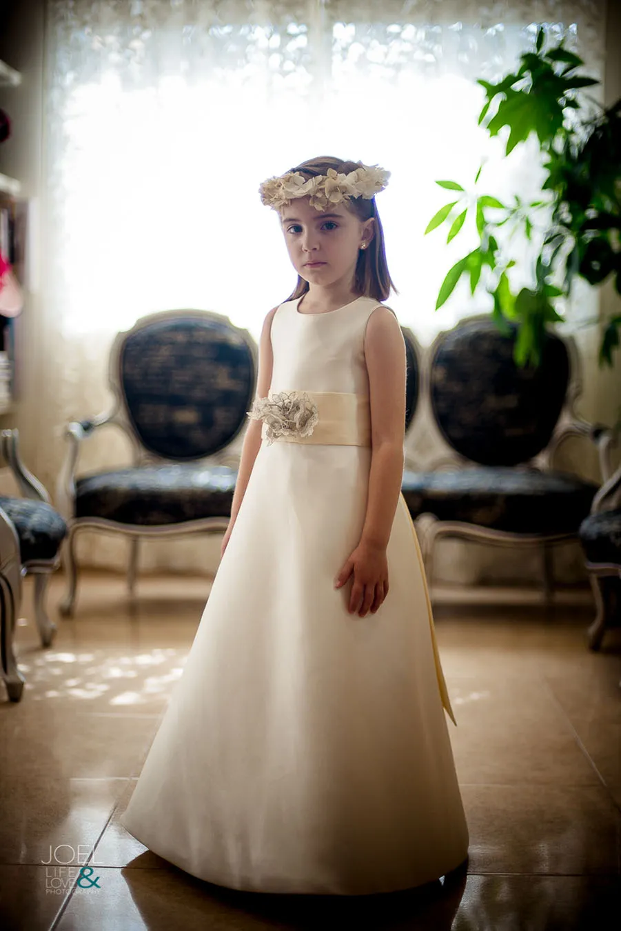 Noemí - Detalle 1 del vestido de comunión
