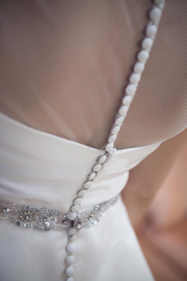 Organza con volantes